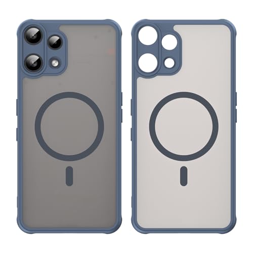 Image of Compatible with Nothing Phone3A Lite Case Cover,Compatible with MagSafe,Anti-Fall,Compatible with Nothing Phone (3a) Lite 5G A001T Cell Protective Phone Case Blue