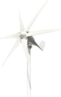 Windmill Generator Power 2000w 12v 24v 48v 6 Blades With Off Grid System Mppt And Hybrid Charge Controller For Home(Turbine Only,48V)