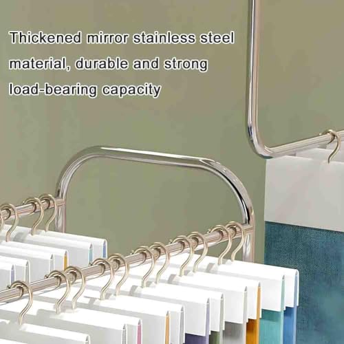 Estante ajustable para telas y mostrador de muestras textil 4