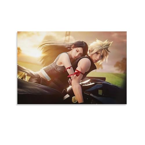 �t�@�C�i���t�@���^�W�[ �|�X�^�[ (49) �I�t�B�X �x�b�h���[�� �_�C�j���O���[������ �L�����o�X ��� �A�[�g�p�l��08x12inch(20x30cm)