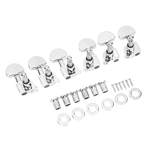 Conjunto de afinação de cordas, fácil de instalar robusto 3R3L estável e leve conjunto de sintonizad