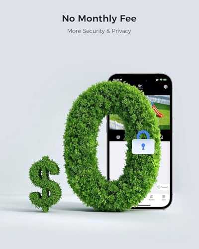 Image of Hiseeu Solar Security Cameras Wireless Outdoor System, 8 Cam-Kit, Expandable to 10CH, No Monthly Fee, Solar-Powered, Home Security Cameras System with 2K Color Night Vision, 2.4G & 5G WiFi, 1TB HDD