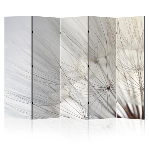 LUMASOUL Paravent doppelseitiger - Paravent Raumteiler Innen - Natur Motiv - 225x172 cm