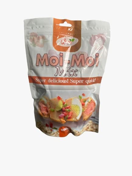 ENF Moi Moi Mix | Moi Moi Kit | Akara Kit | Bean Flour | Nigerian Meal Kit with Bean Flour Blended with Bell Peppers and Onions| Makes Over 10 portions