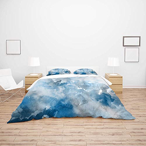 Housse de couette texture aquarelle pour une chambre moderne et zen - 4