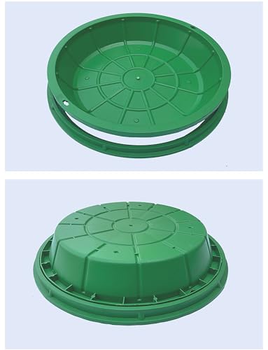 Couvercle de vidange paysager résistant aux intempéries et durable 50cm