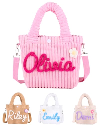 Personalized Embroidered Girls Lunch Bag with Name
