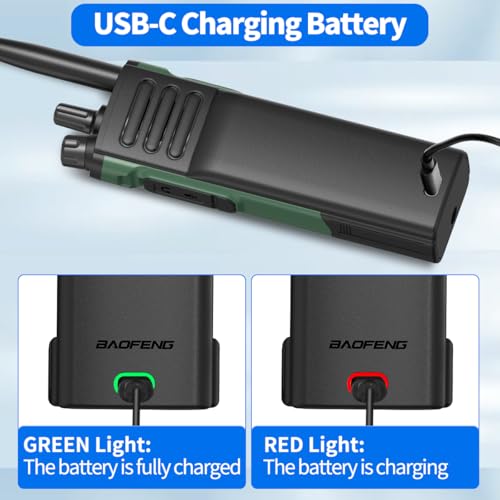 Image of BAOFENG DM32 Battery 3800mAh Extended High-Capacity Rechargeable Battery