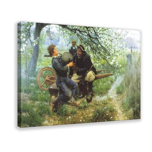 Tableau The Bagpipe Lesson Tanner pour habiller un mur vide de bureau