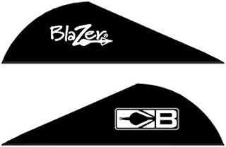 Blazer Vane (Pack of 100), Black, 2 inch