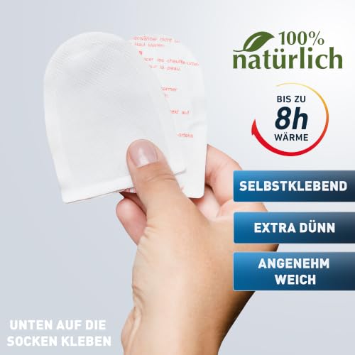 THE HEAT COMPANY Fußwärmer - EXTRA WARM - 8 Stunden warme Füße - klebend – Ansicht 2