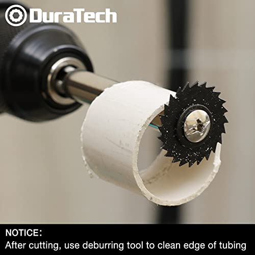 DURATECH Inside Pipe Cutter with 2 Replaced Blades, for PVC and Plastic Pipe - Image 6