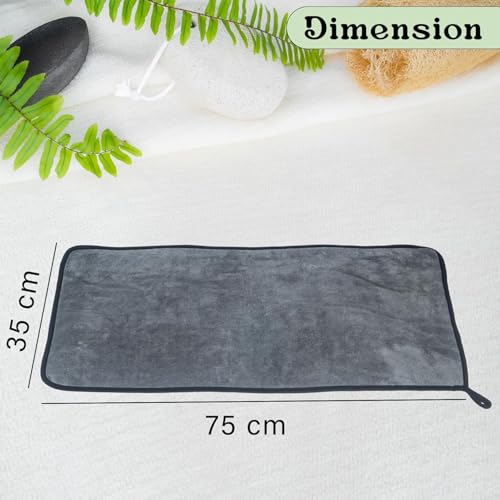 Image of WISHKEY Car Cleaning Combo - Microfiber Wash Mop with 101 cm Extendable Handle & Duster Brush, 30x40 cm 500 GSM Soft and Super Absorbent Microfiber Cloths for Car, Bike & Home Cleaning