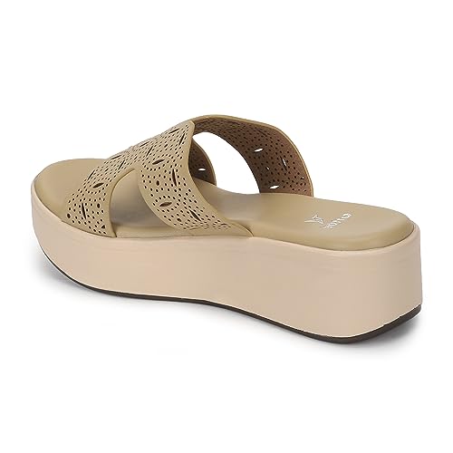 Image of YOHO Comfortable Wedges For Women | Latex Cushioning | Stylish & All Purpose | Vibrant Color | Travel Friendly | Modern Design