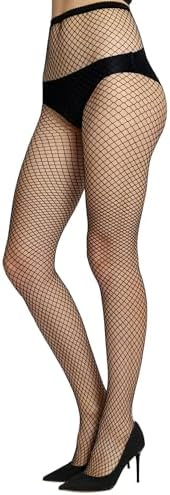 Fishnet Stockings Lace Patterned Tights High Waist Pantyhose Fishnets for Women