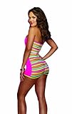 Dreamgirl Women's Color Me Mini Dress