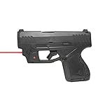 Viridian E Series Red Laser Sight for Taurus GX4, Gun Sight with Ambidextrous On and Off Switch, Black