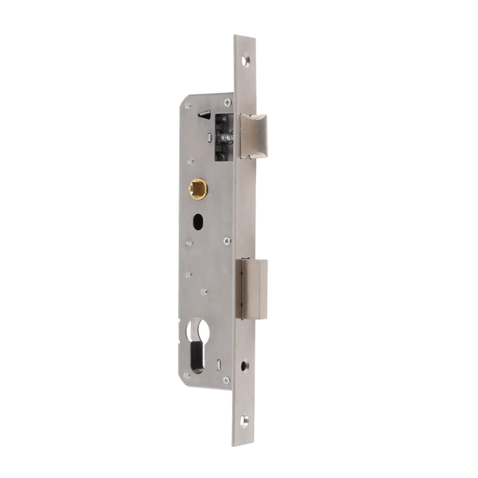 ACESOME Stainless Steel Mortice Lock, 45mm / 1.77in Door Lock for Internal Door, Single-Point Mortice Deadlock, Aluminum Mortise Locks for Aluminium,Wooden Doors (8530)