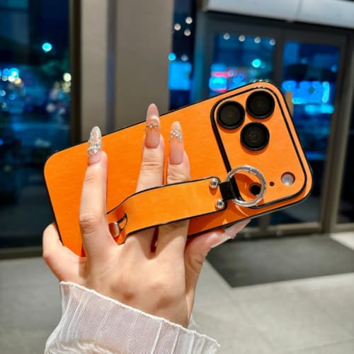 Funda iPhone 16 Pro Gris Antigolpes: Adiós Caídas con Correa y Soporte Lente 3