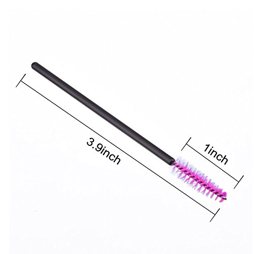 image for GoWorth 200 PCS Disposable Eyelash brush Mascara Wands Spoolies for Ey