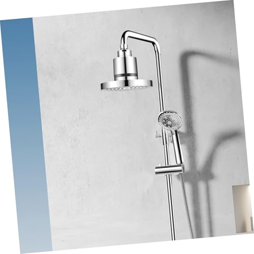 Pommeau de douche filtré haute pression argenté pour eau dure