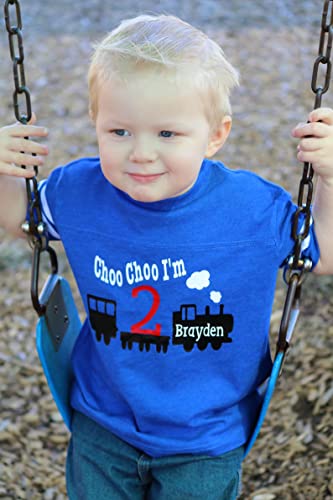 2nd Birthday Choo Choo Shirt for Toddler Boys and Girls - Adorable Train Design for Second Birthday Celebration - Soft and Durable Fabric - Available in Multiple Sizes2