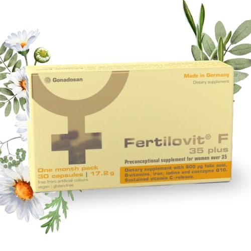 Fertilovit F 35 Plus | Vitaminas Premium para la Concepción con Coenzima Q10 | Ideal para...