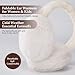 Clothclose Ear Muffs for Kids - Furry Fashion Ear Muffs for Winter Women Girls Boys, Foldable Cozy Winter Earmuffs Warmers for bez Cold Weahter