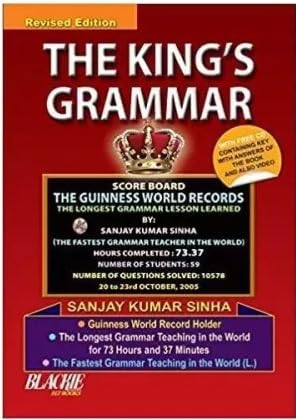 THE KINGS GRAMMAR BY SANJAY KUMAR SINHA