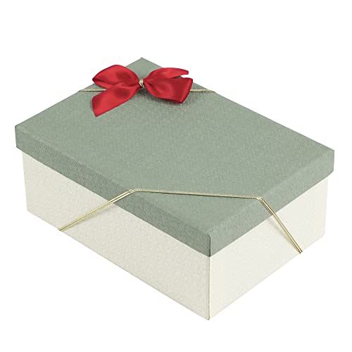 Aimudi Red Stretch Loops With Pre Tied Bows 10" Red Elastic Gift Bows Premade Bows For Gift Wrapping Elastic Ribbon For Gift Boxes Party Favors Wedding Baby Shower (24 Pack) #TOP1