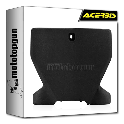 Porte numéro avant haut de gamme Acerbis 0023524.092 noir