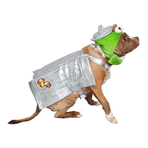 Pet Krewe Large Oscar The Grouch Dog Costume & Cat Costume Medium - Perfect for Halloween, Christmas Holiday, Parties, Photoshoots, Gifts for Dog & Cat Lovers