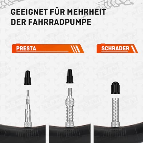 HENMI Fahrradventil Adapter Set mit Sortierbox, 21 Pcs – Ansicht 5