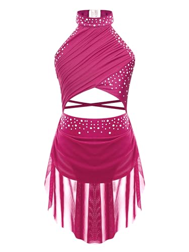 Justaucorps Gymnastique Beautyin Fille Avec Jupe - 4-10 Ans - Sans Manches