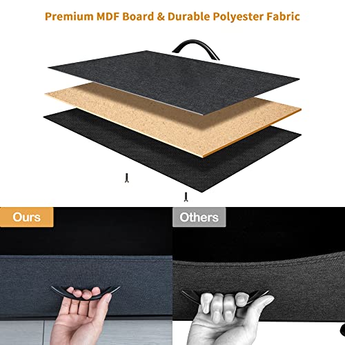 Bigroof 12-Drawer Dresser, Fabric Storage Tower, Storage Organizer Unit For Bedroom, Nursery, Entryway, Closets - Sturdy Steel Frame, Wood Marble Top & Easy Pull Fabric Bins #TOP6