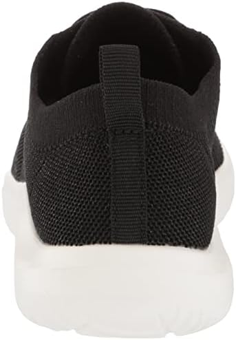 Clarks womens Nova Glint Sneaker, Black Knit, 9 US | Image 2