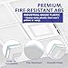 4-Way Ceiling Vent Deflector for 2x2 Drop Ceiling - Air Diverter Redirector, No Tools Required, Even Air Distribution for Office, Classroom & Commercial Spaces