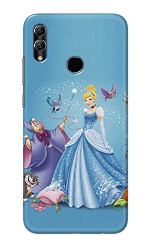 Image of Famous Cartoon Lady Character Hard Back Case Cover for Huawei P Smart (2019) / Honor 10 Lite, Pot-LX1 / POT-LX1AF Back Cover -(J5) VNS2224
