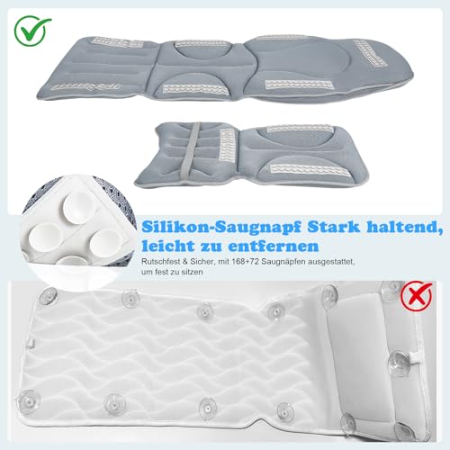 Coussin de bain complet pour soulager le mal de dos