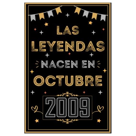 CUADERNO, LAS LEYENDAS NACEN EN OCTUBRE 2009: Regalo de 13 cumpleaños para mujeres y hombres, ideas de 13 cumpleaños... un cumpleaños... divertido, ... regalo de 13 cumpleaños para él/ella.
