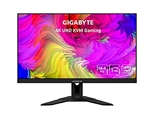 Gigabyte M28U 28" 144Hz Gaming Monitor, 3840 X 2160 Ss Ips Display, 9‎4% Dci-P3, Vesa Display Hdr400, 1X Display Port 1.4, 2X Hdmi 2.1 & Intel Core I9-13900K Desktop Processor 24 Cores 36M Cache #TOP1