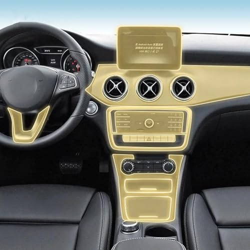 Film PPF de protection habitacle Mercedes Benz CLA C117 film TPU