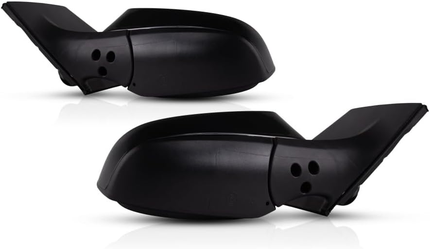 For Toyota Corolla 2014-2019 Door Mirror Driver and Passenger Side | Pair | Power | Heated | Manual Folding | Paintable | Replacement For 8794002F31C0, 8791002F91C0 | TO1320294, TO1321294