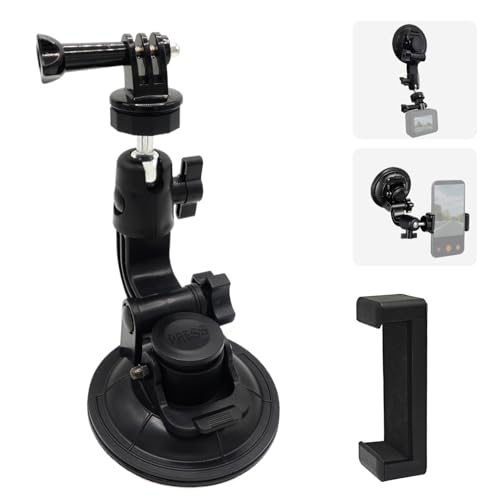 Suction Cup Mount for Gopro Car Windshield Mount Dash Window Attach by JOLOESLOS - Used condition - US$8.31