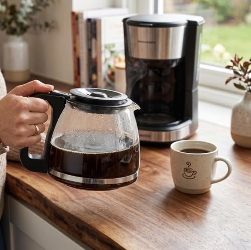 Miniatura 9 de Mge - Jarra De Café Universal - Cafetera De Vidrio - Tetera De Cristal Térmico Con Tapa - Diseño 2
