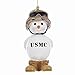 The Lakeside Collection Kurt Adler U.S. Marine Corps Snowman Christmas Ornament United States Military USMC New