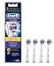 3D White Electric Toothbrush Replacement Heads Refill by Oral B Genuine Braun Refill (4 Heads)