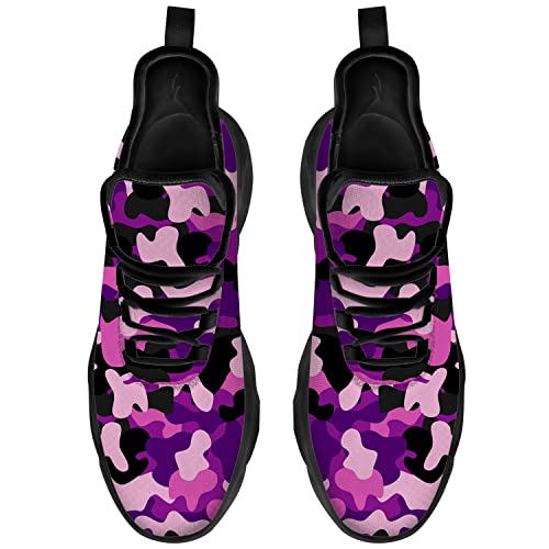 Ciadoon American Flag Shoes for Men Women Running Lightweight Sport Walking Tennis Sneakers 4th of July Shoes Gifts for Him Her4