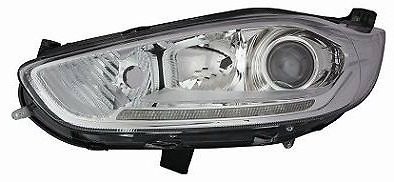 Faro proyector delantera izquierda Parábola cromado y luz diurna con LED a partir de 2013 >