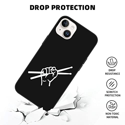 Funda para teléfono resistente estilo Drumsticks para iPhone14 y 14 Plus miniatura 6